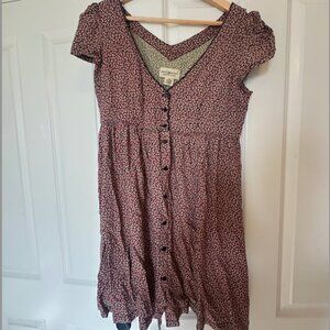 Small - Ralph Lauren Pink Babydoll Dress